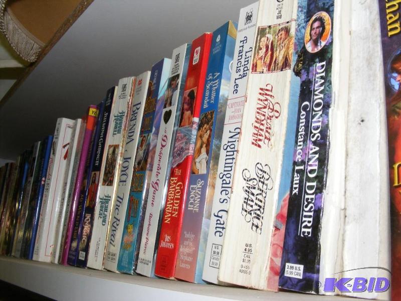 Shelf full of books, see pictures f...