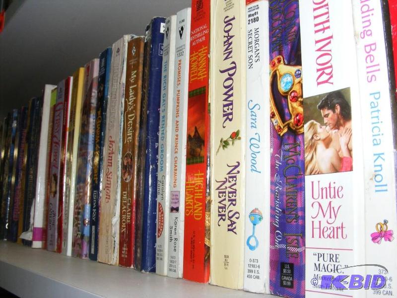 Shelf full of books, see pictures f...
