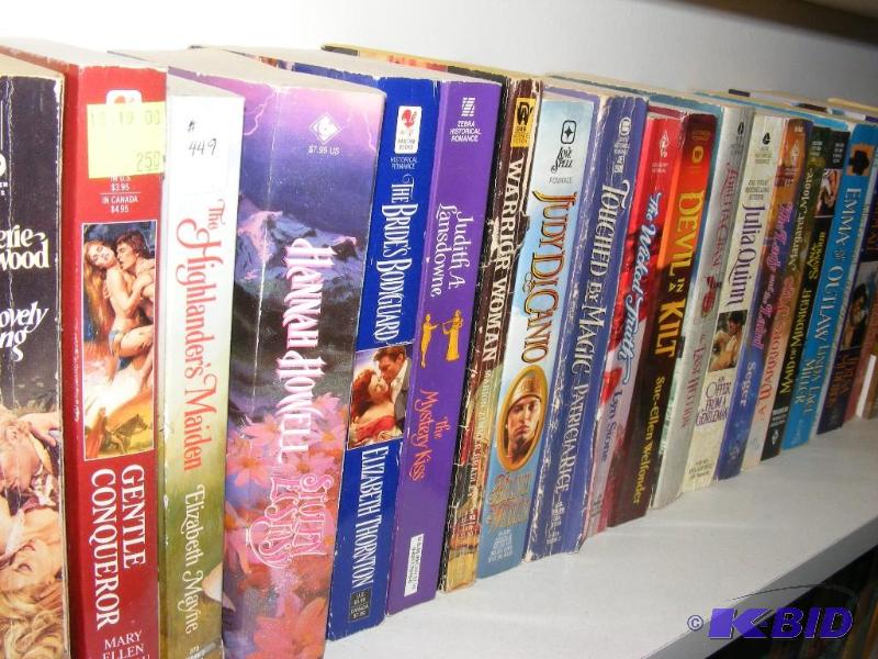 Shelf full of books, see pictures f...