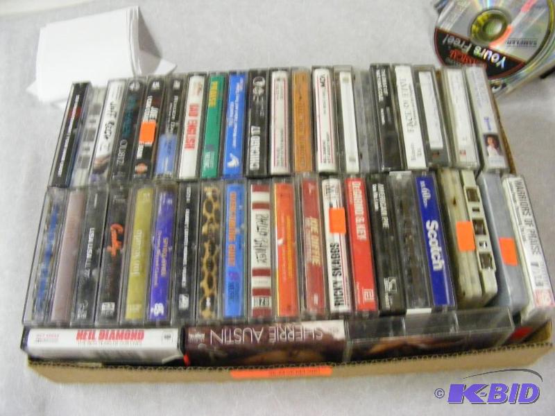 flat of Cassette Tapes...