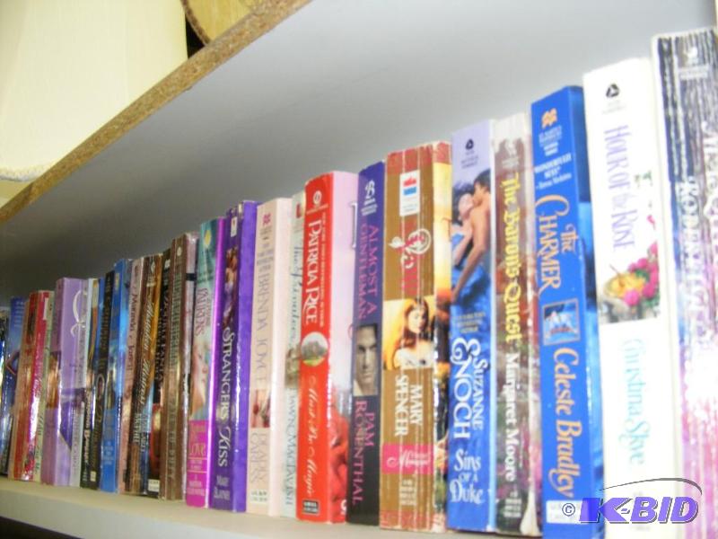 Shelf full of books, see pictures f...