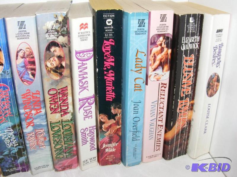 Shelf full of books, see pictures f...