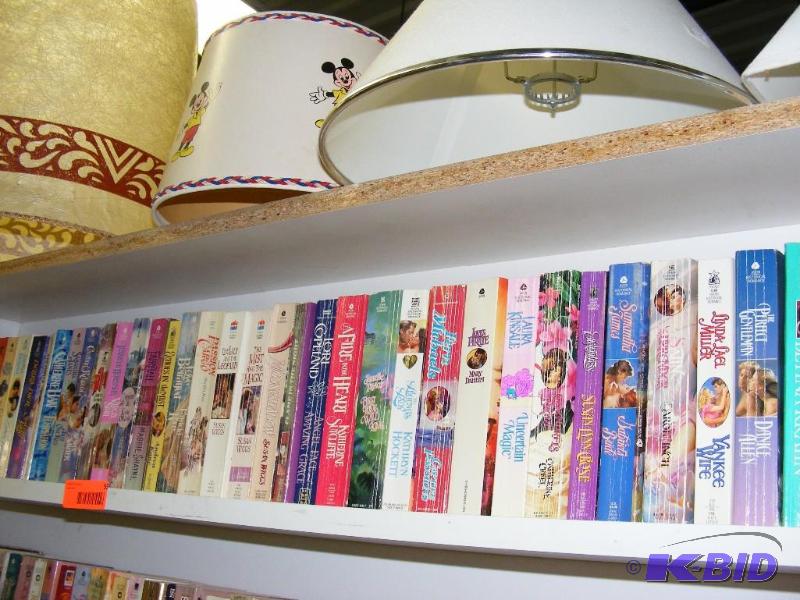 Shelf full of books, see pictures f...