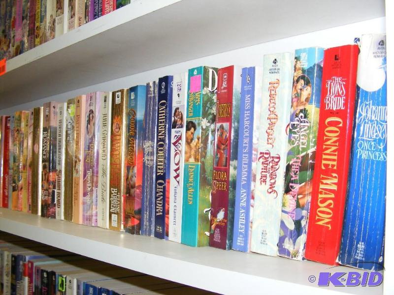 Shelf full of books, see pictures f...