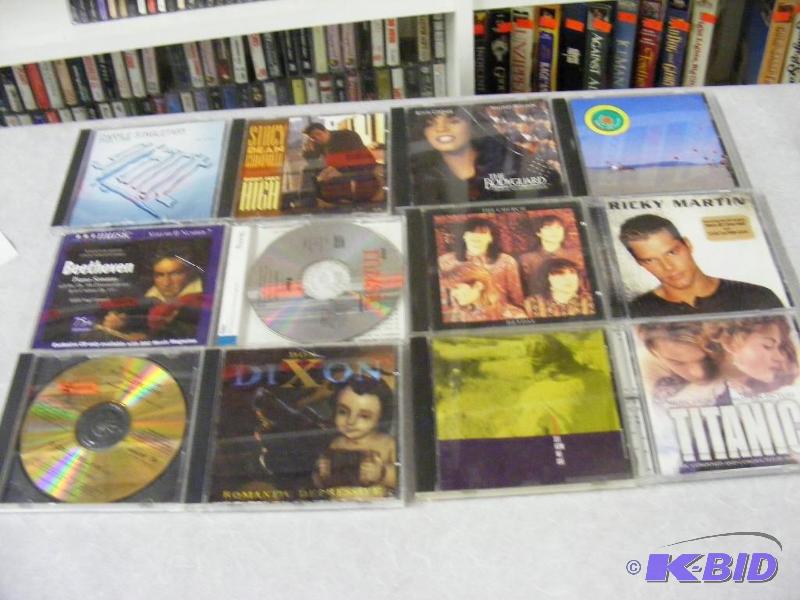 12 CDs see pictures for titles...