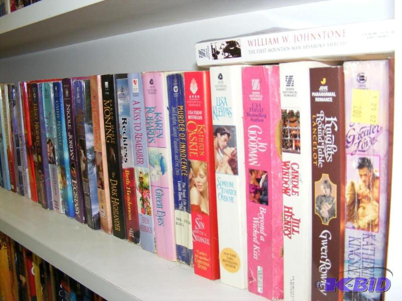 Shelf full of books, see pictures f...