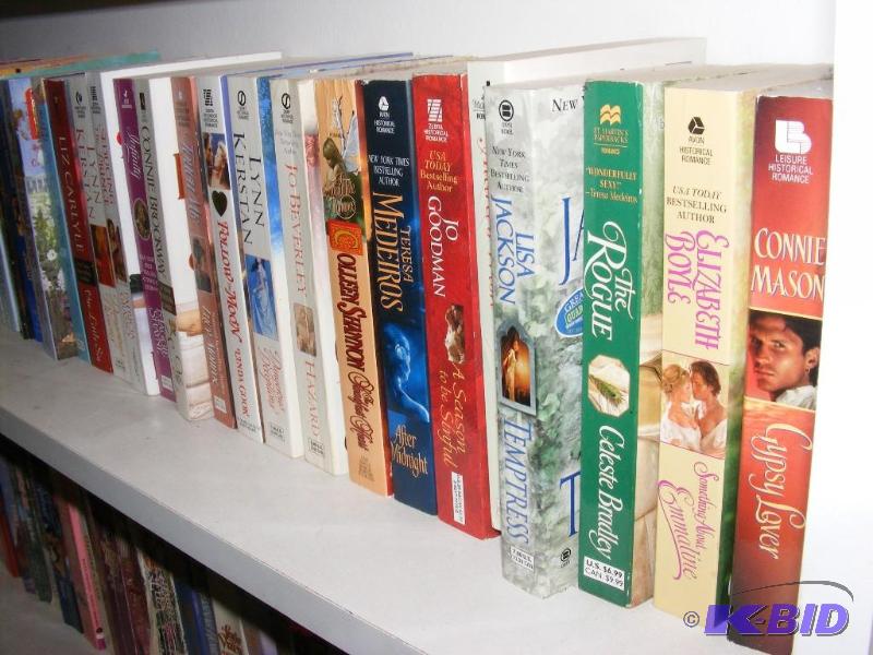 Shelf full of books, see pictures f...
