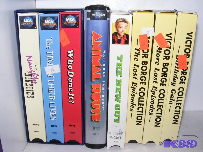 VCR Video Tapes...