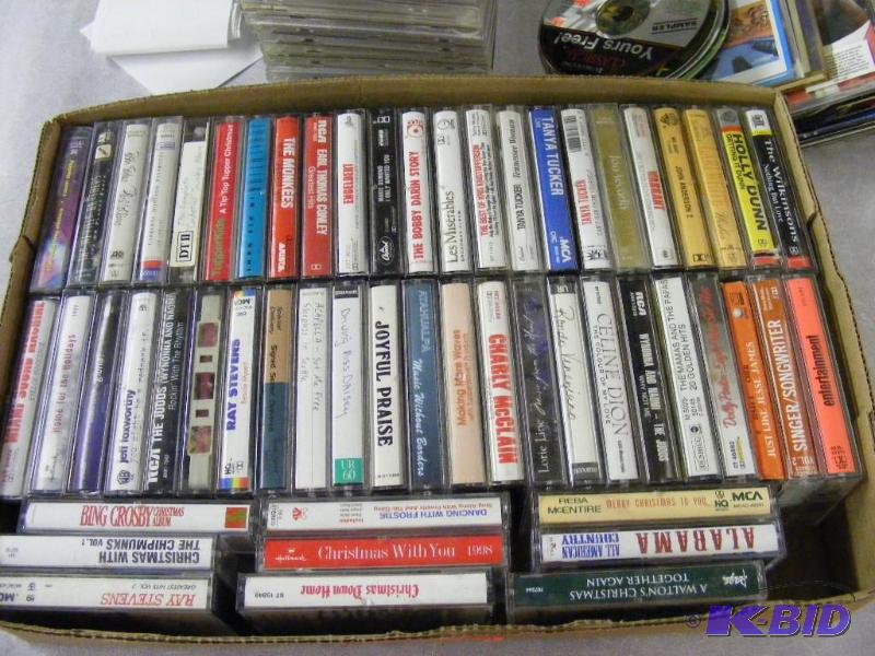 Flat of Cassette Tapes...