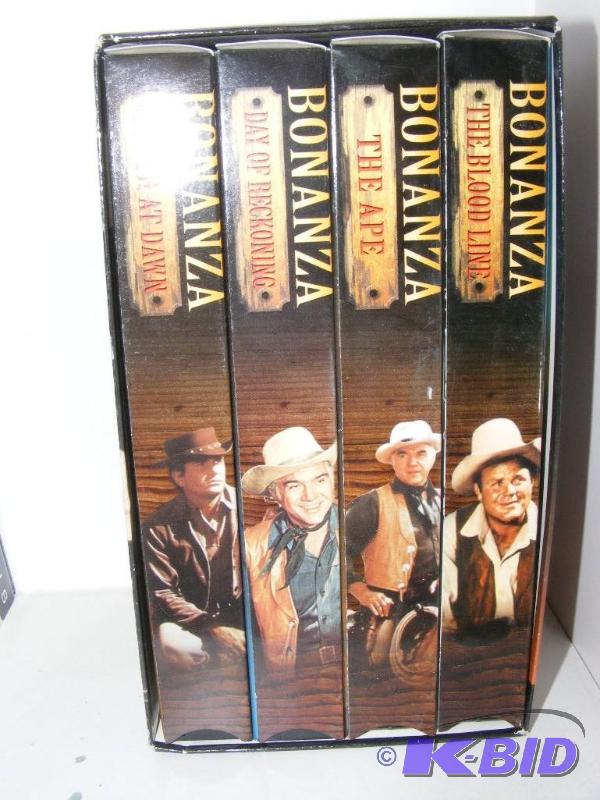 VCR Video Tapes, Bonanza Set...