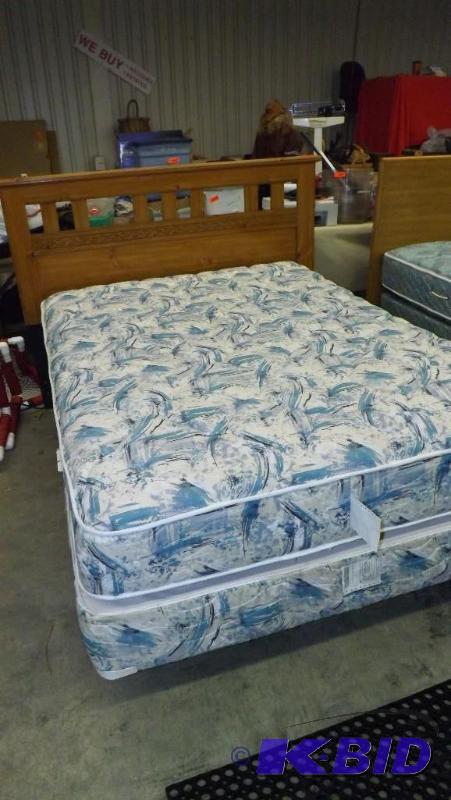 Bed Set, Head Board and Frame Mattr...