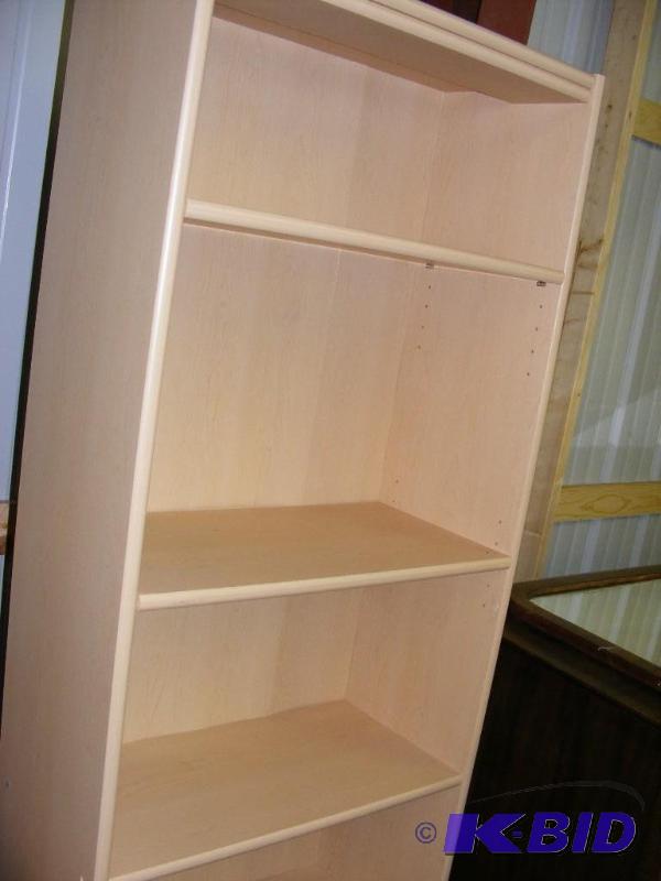 Blonde Colored Book Case, Approx 6...