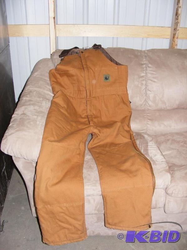 Bibs, Size Large Berne Apparel...
