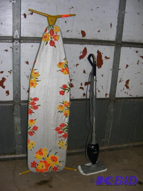 Ironing Board and Shark Steam Mop...