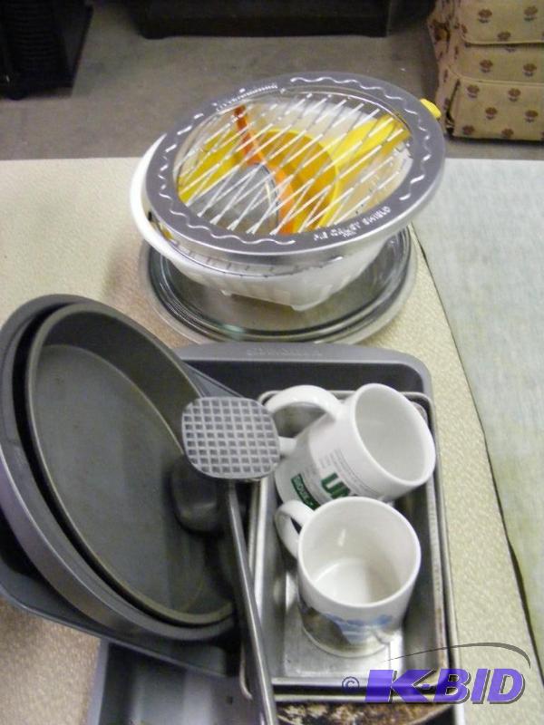 baking pans, coffee cups...
