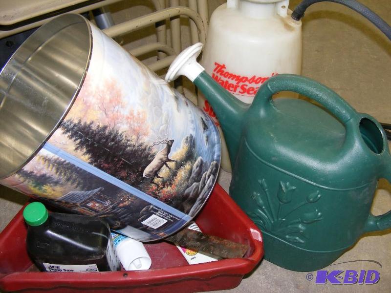 Watering Can, Chemical Sprayer, tin...