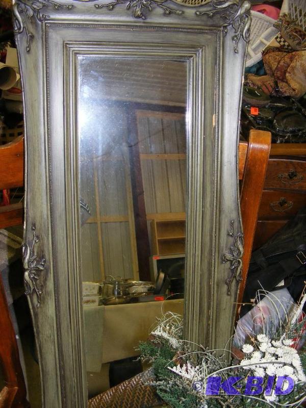 Mirror  has damage, and decorative...