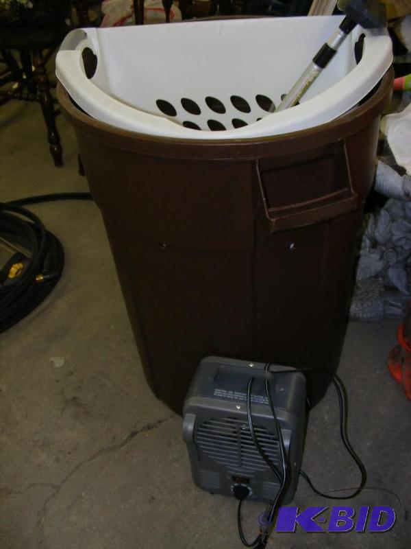 Trash Can, laundry hamper, milk hou...