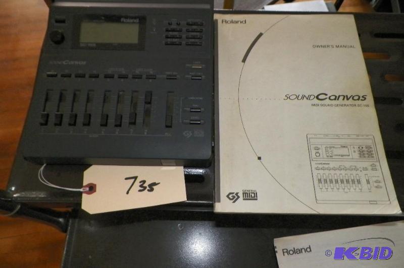 lot 735 image: Roland Sound Canvas