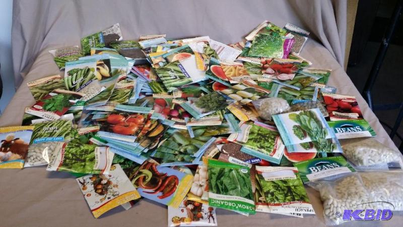 Tons of gardening seeds, exp 2011 b...