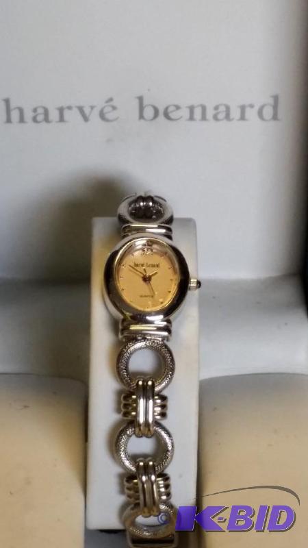 Harve Benard&nbspwatch with box. A...