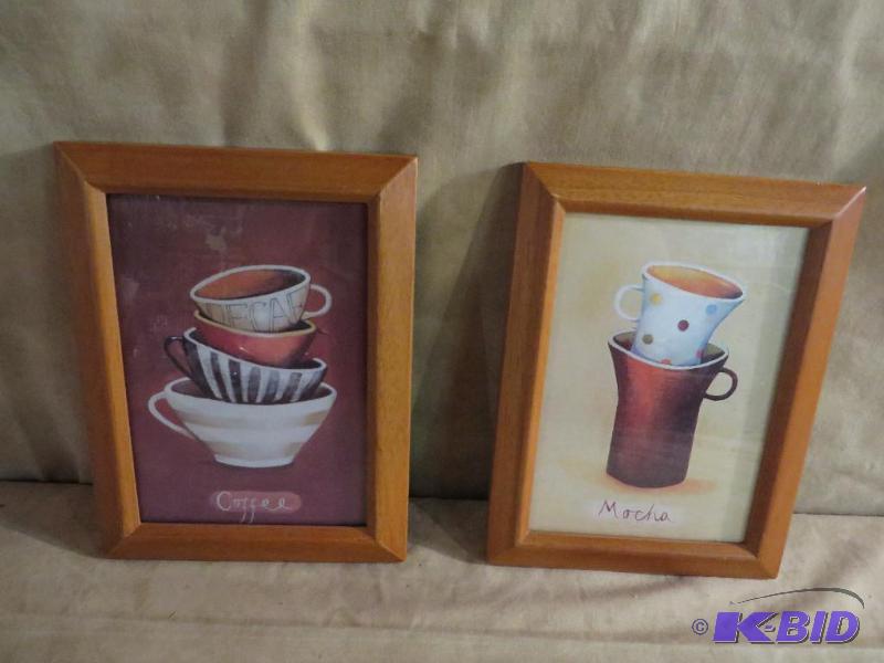 Two cute coffee themed pictures - i...