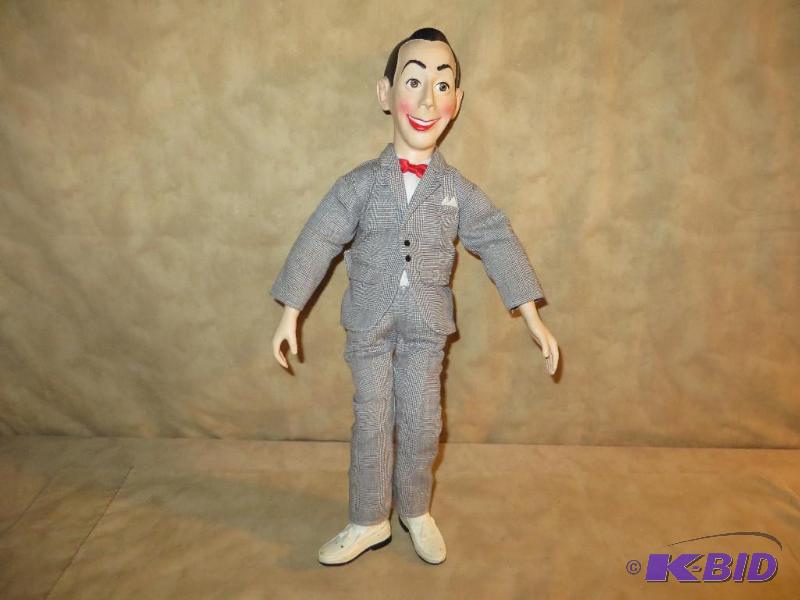Pee Wee Herman doll does not talk a...