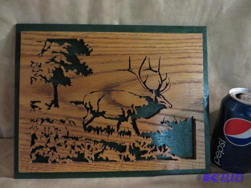 Scroll saw picture very nicely done...