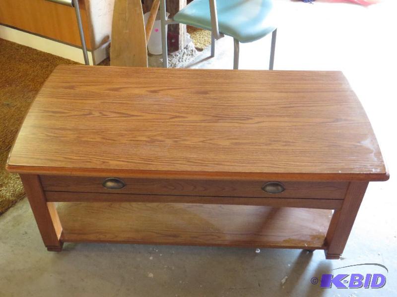 Coffee Table with Lift Top for easy...