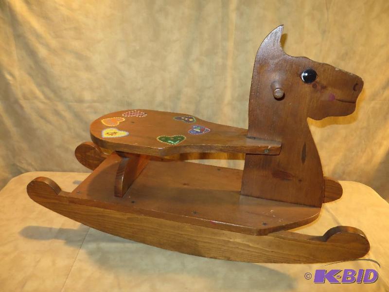 Vintage Small Rocking Horse for the...