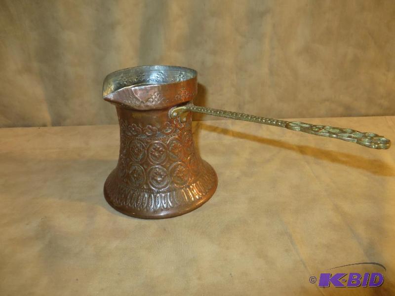 Copper and Brass Hot Liquid Pourer....