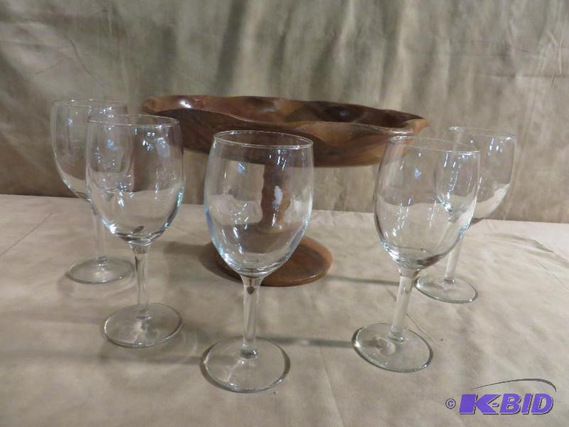Monkey Pod stemmed tray 11&quot ac...