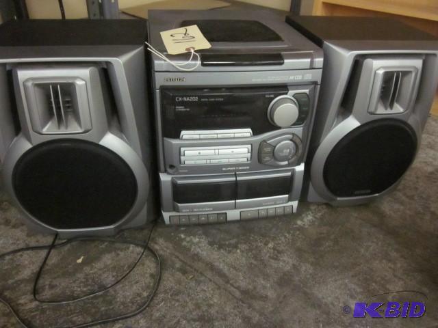 lot 162 image: Aiwa CX-NA202 digital audio system,...