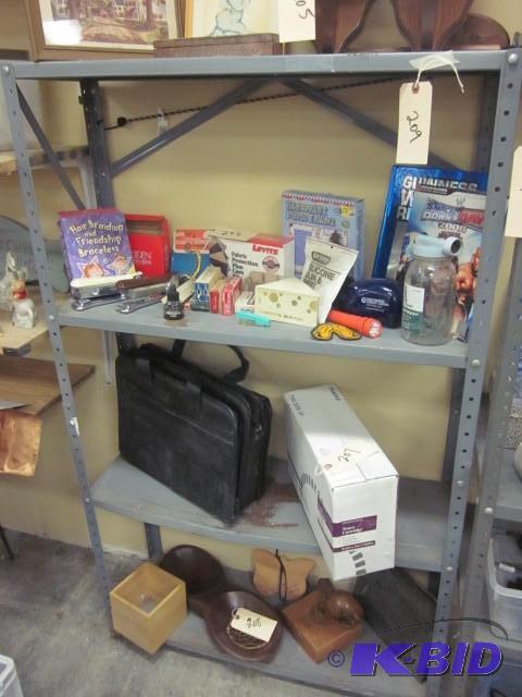 lot 209 image: 3 foot x 5 foot industrial shelving...