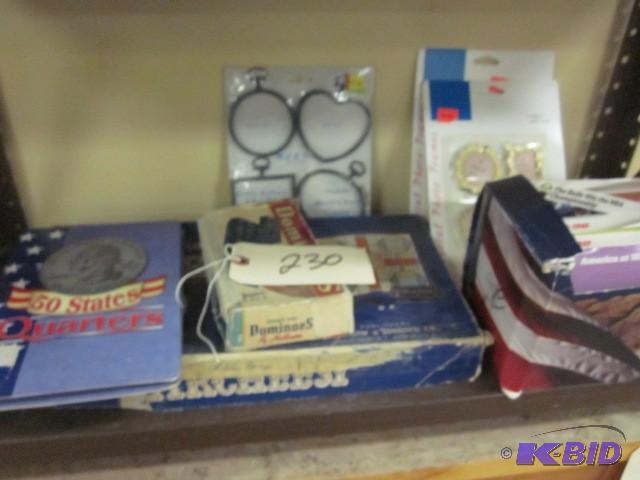 lot 230 image: Entire shelf of contents. Shelf NOT...