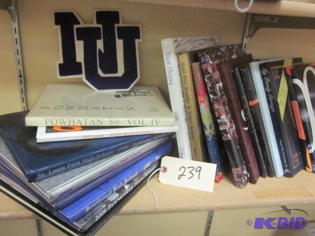 lot 239 image: Lot of (19) year books, 1969 to pre...