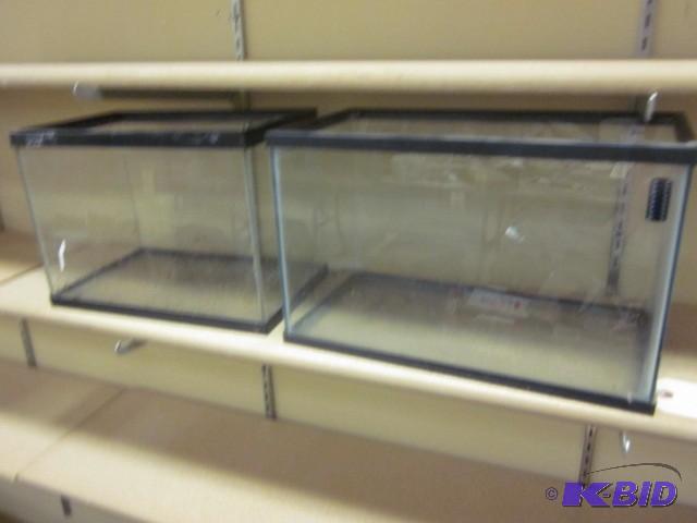 lot 272 image: Pair of fish tanks....
