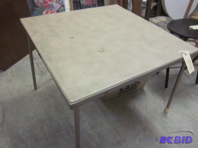 lot 273 image: Card table....