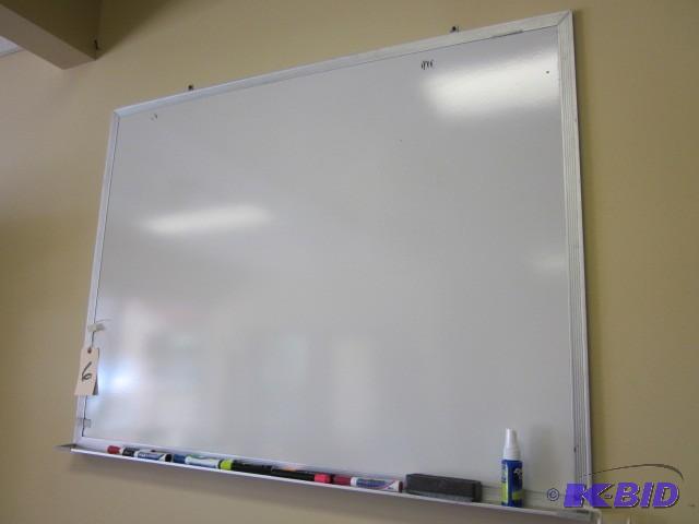 lot 6 image: 4 dry erase board with markers, er...