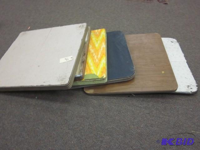 lot 62 image: Lot of (6) card tables....