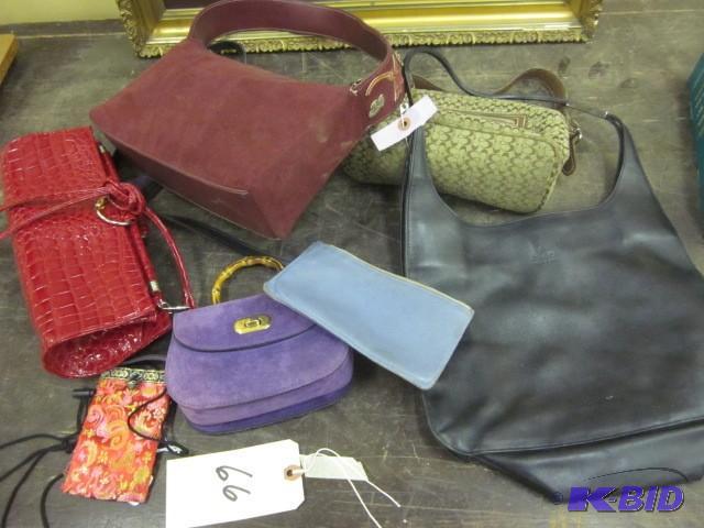 lot 66 image: Lot of designer hand bags, includin...