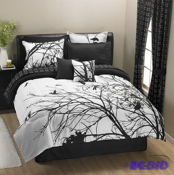 Queen 8pc Bed Set w12pc Acces Set