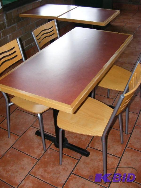 Rectangular Table and Four Chairs t...