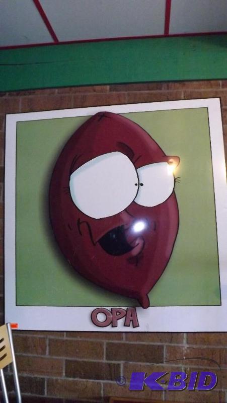 &quotOpa&quot Wall Poster, approx...