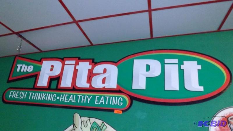 Pita Pit Sign, approx 90 x 24 w...