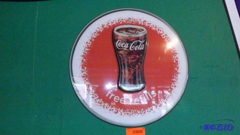 Coca Cola, 17.5 round &quotfree ...
