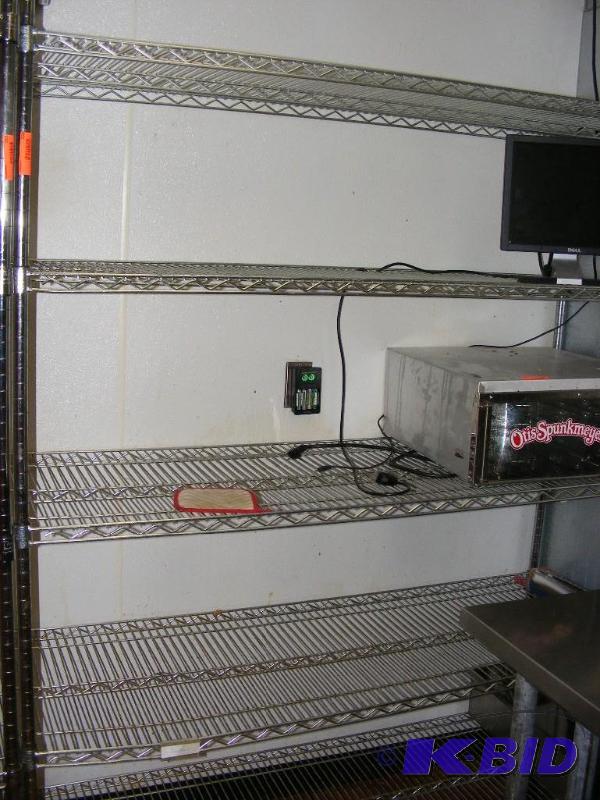 Wire Rack Shelving, approx 59 wid...