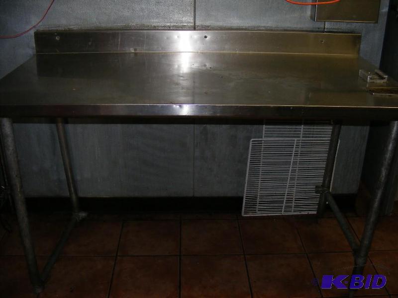 Stainless Steel Work Table, with at...