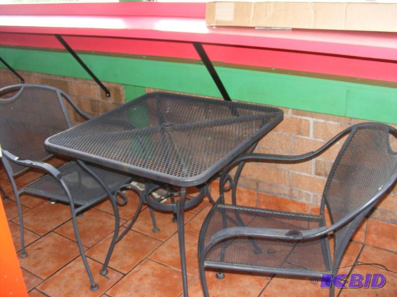 Lawn Furniture Set, Table and Two C...