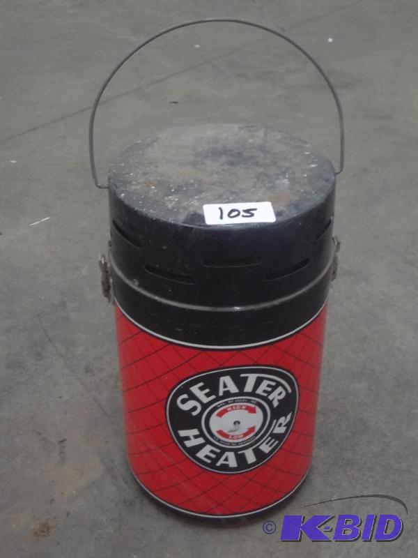 lot 105 image: Vintage Seater Heater...
